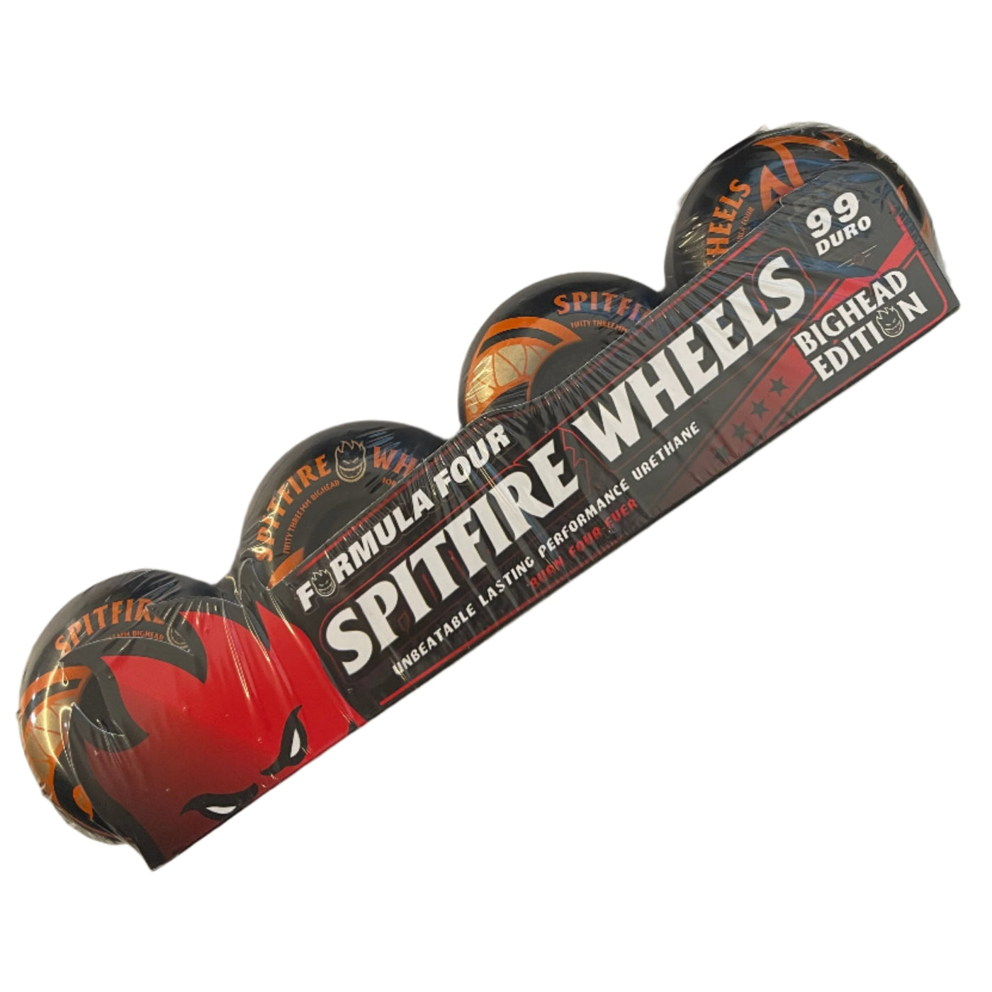 Spitfire Formula Bighead 99A Wheels Black Orange
