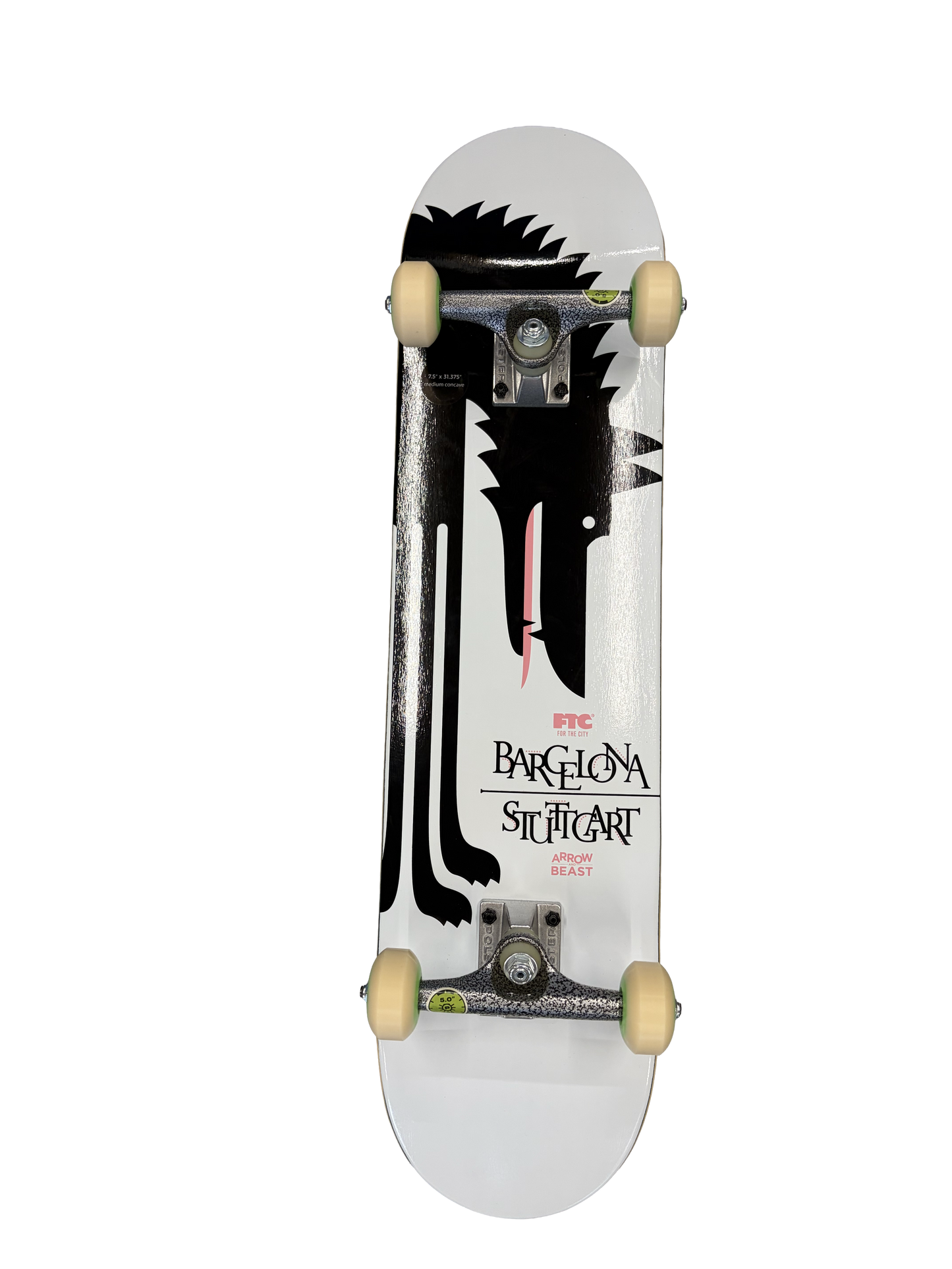 Arrow & Beast Mongrel Complete 7,5" Skateboard Deck