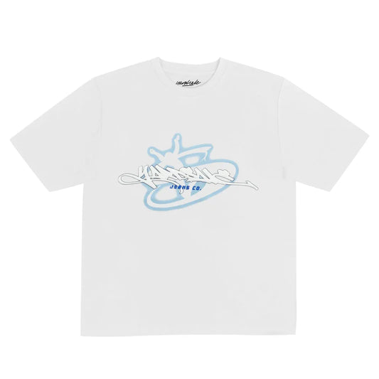 Yardsale XXX Jeans Co Tee White - ARROW & BEAST