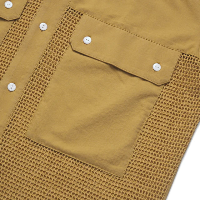 Metalwood Sexy Meshy Shirt Yellow