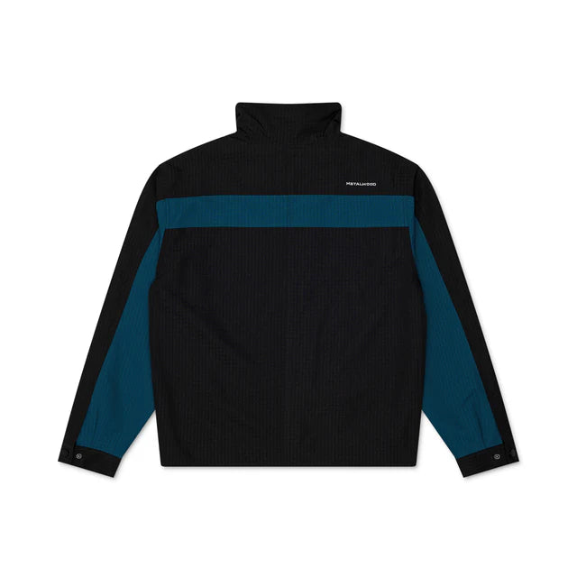 Metalwood Studio Textured Tour Jacket Black