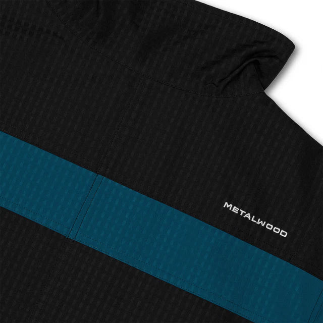 Metalwood Studio Textured Tour Jacket Black