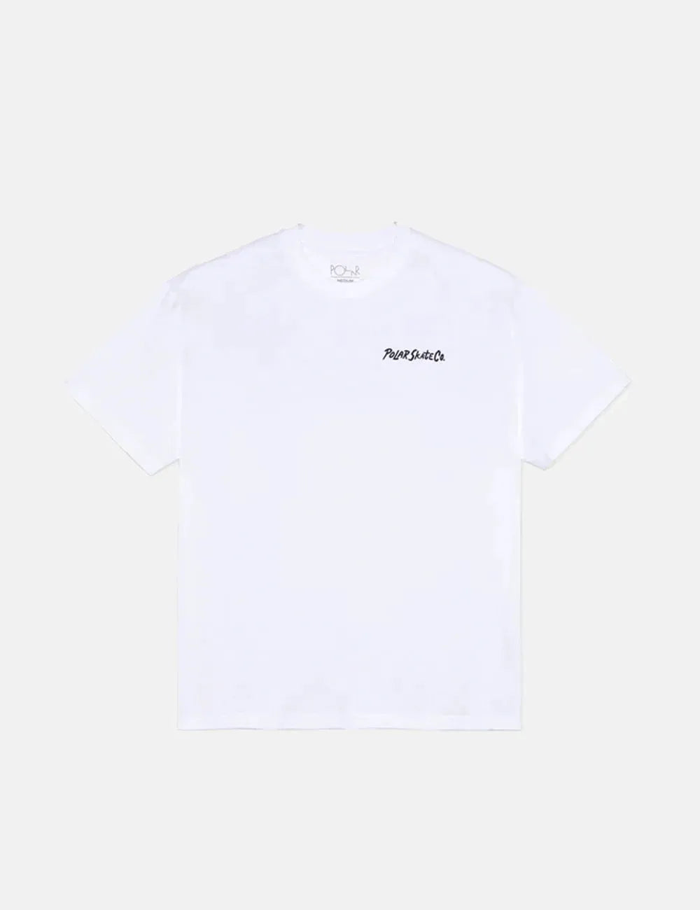 Polar Skate Co. Yoga Trippin Tee White - ARROW & BEAST