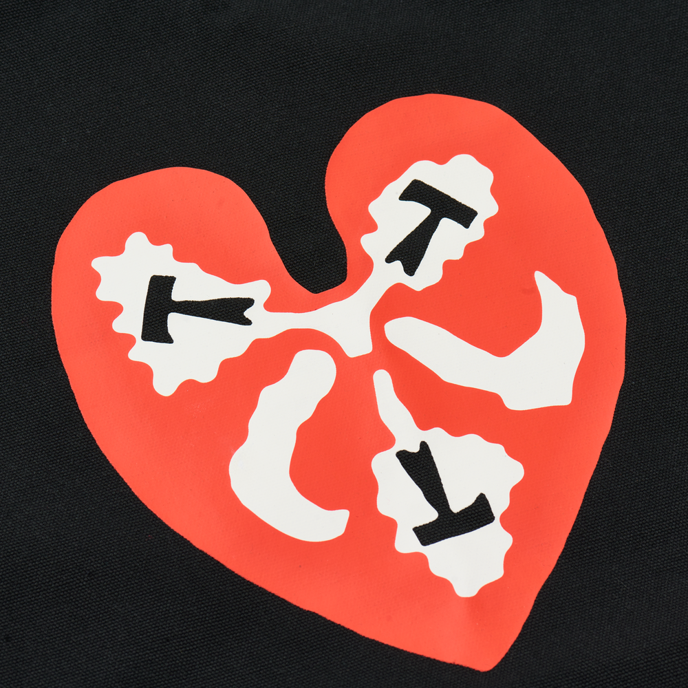 TTT Heart Record Bag Black