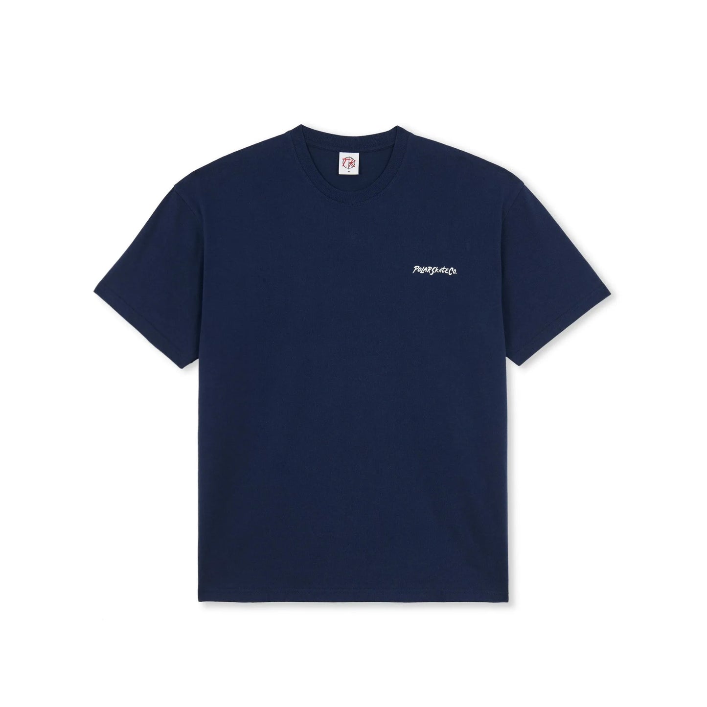 Polar Skate Co. Faces Tee New Navy - ARROW & BEAST