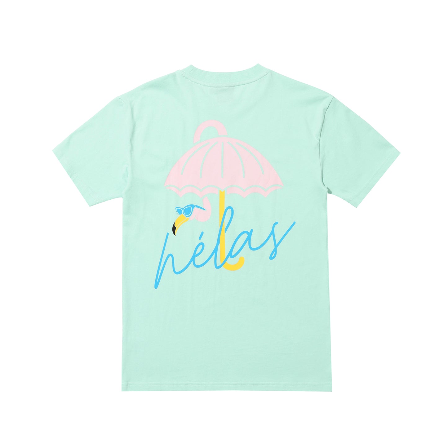 Helas Limited Flamingo Tee Lime