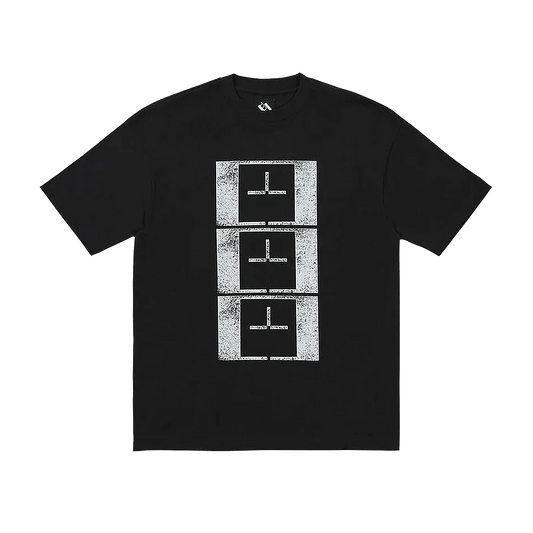 The Trilogy Tapes - TTT Upside Down Stamp T's T-shirt Black - ARROW & BEAST