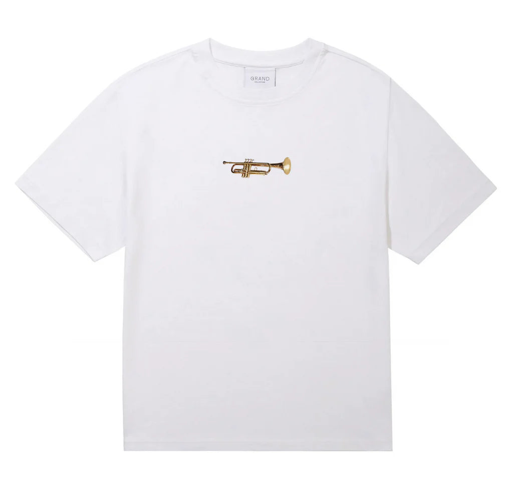 TRUMPET TEE WHITE