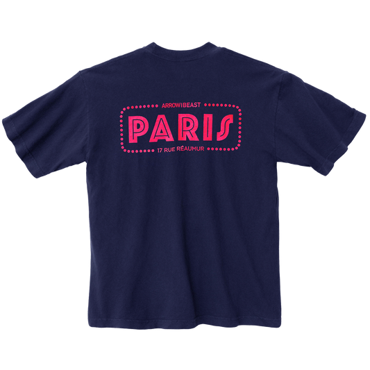 adidas Skateboarding x Arrow & Beast  City Tee Paris Marine