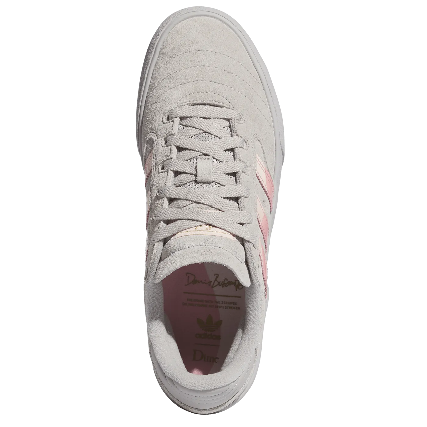 adidas Skateboarding x Dime MTL Busenitz Vulc II Grey GW7233 - ARROW & BEAST