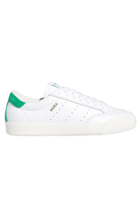 adidas Skateboarding Nora Skate Shoe White Green IG5269 ONLINE ONLY - ARROW & BEAST