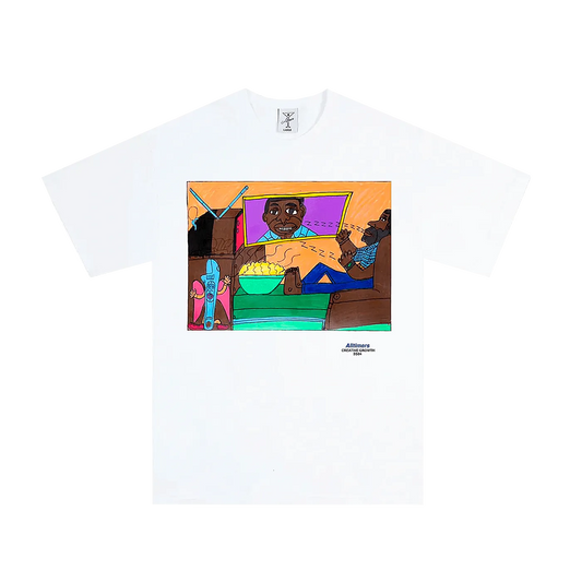 Alltimers John Martin Tee White - ARROW & BEAST