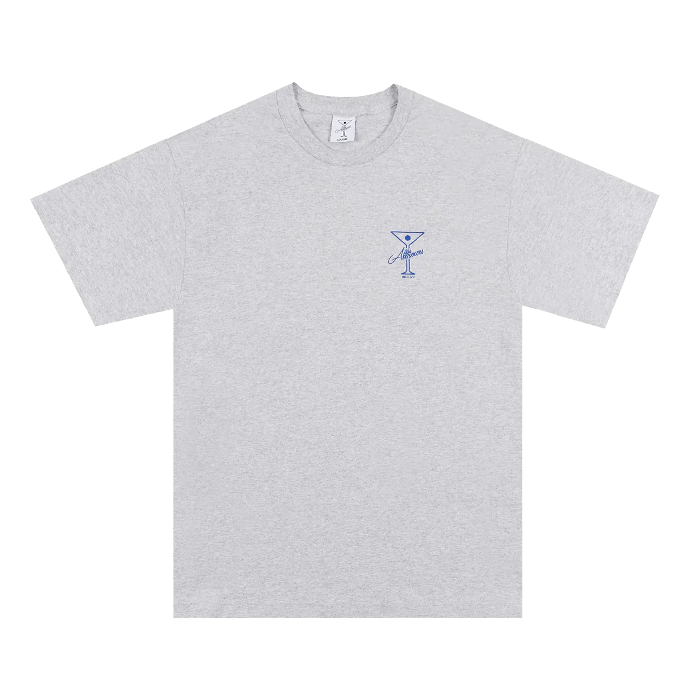 Alltimers League Player Tee Grey Royal - ARROW & BEAST