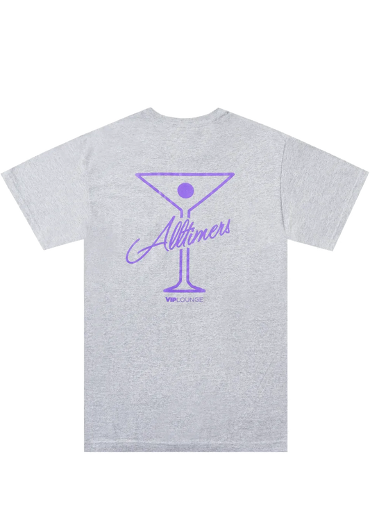 Alltimers League Player Tee Heather Grey - ARROW & BEAST