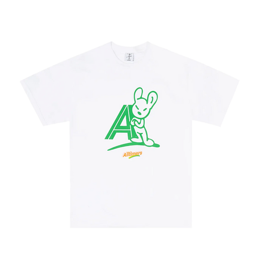Alltimers Mad Rabbit Tee White - ARROW & BEAST