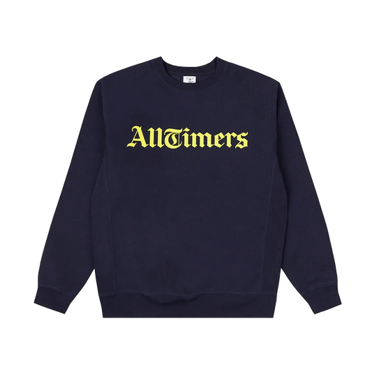 Alltimers Times Crew Navy - ARROW & BEAST