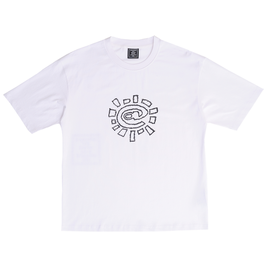 Always @ Range 5 Sketchy Sun Tee White
