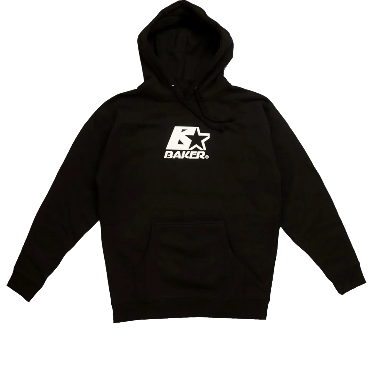 Baker Skateboards B Star Hoodie Black - ARROW & BEAST