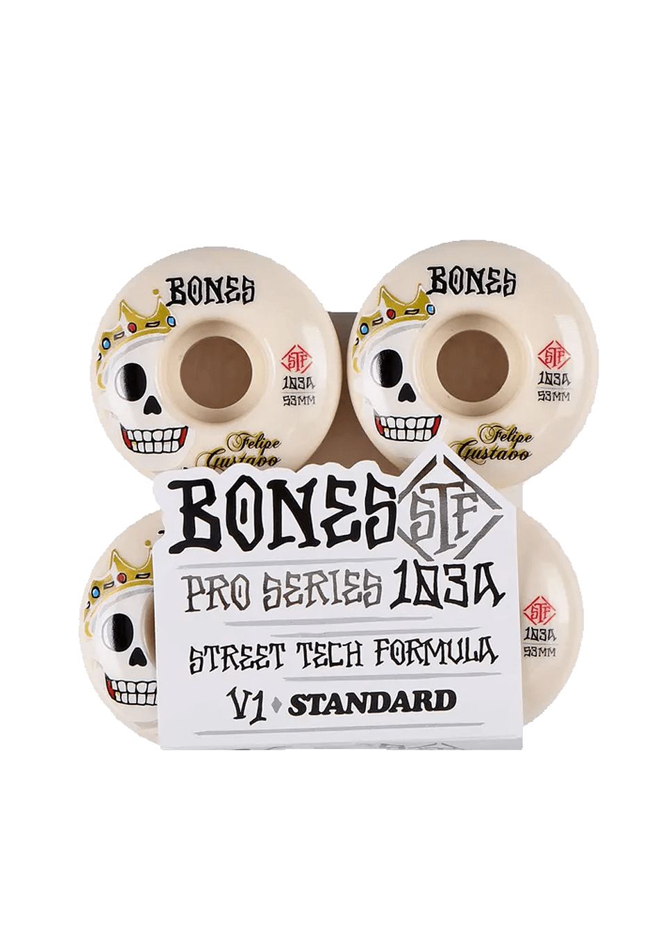 Bones STF Gustavo Notorious Standard V1 103A Wheels - ARROW & BEAST