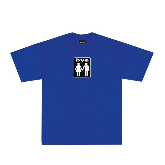 Bye Jeremy Couple Tee Royal - ARROW & BEAST