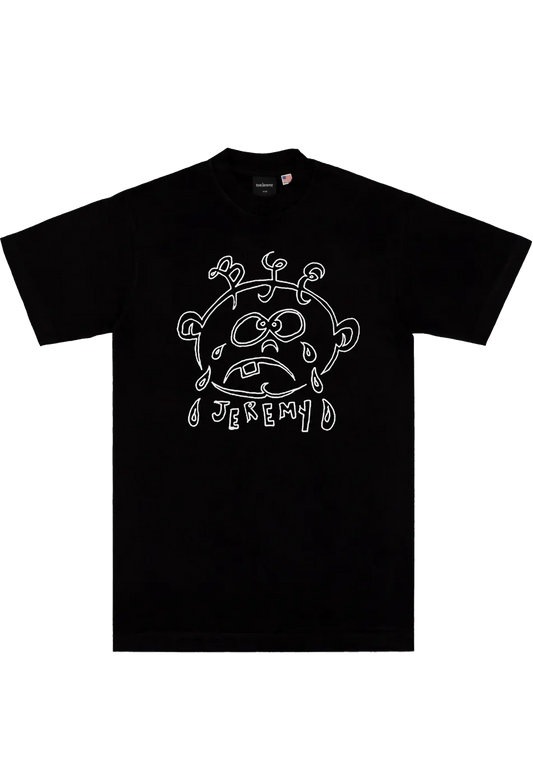 Bye Jeremy Grap Tee Black - ARROW & BEAST