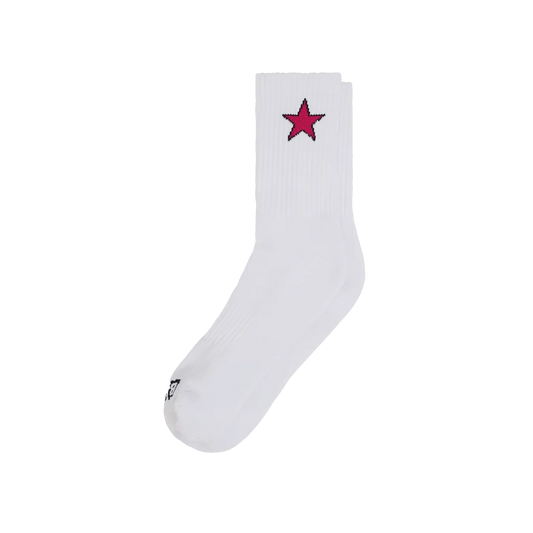 Bye Jeremy Star Sock White - ARROW & BEAST
