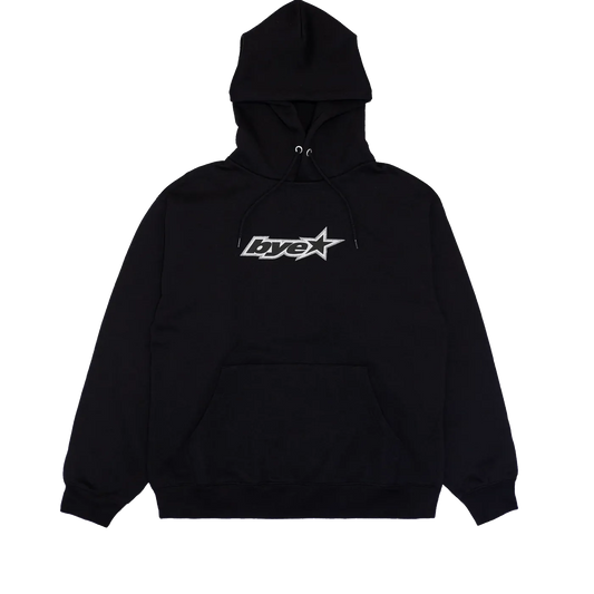 Bye Jeremy Bye Star Hoodie Black - ARROW & BEAST