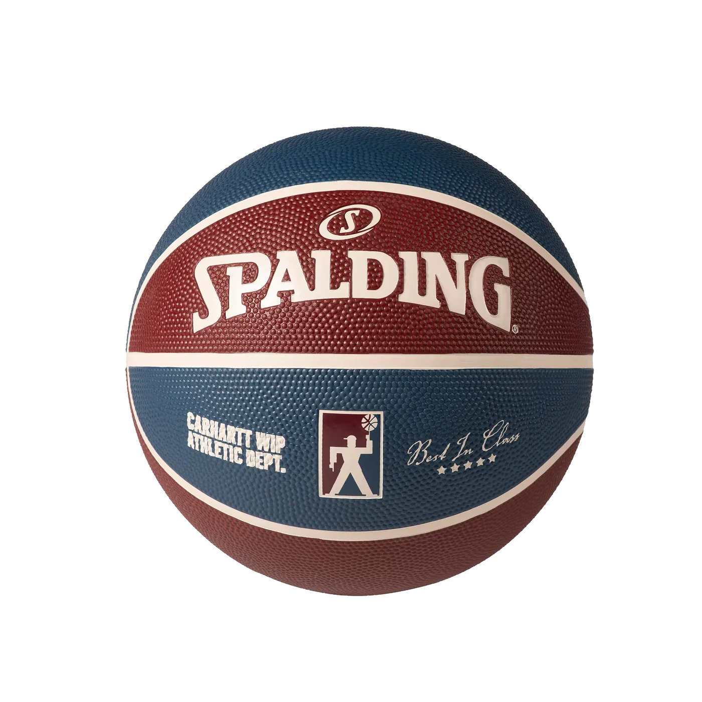 Spalding for Carhartt Basketball Rubber Mulberry / Dusky Blue - ARROW & BEAST