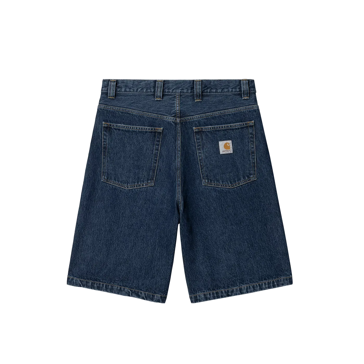 Carhartt WIP Brandon Short Blue Stonewashed - ARROW & BEAST