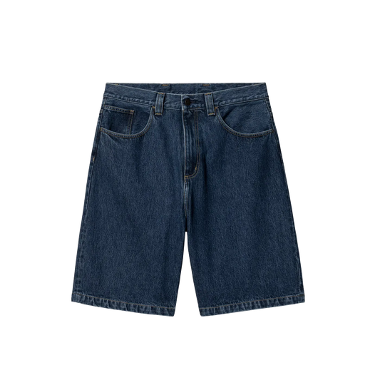 Carhartt WIP Brandon Short Blue Stonewashed - ARROW & BEAST