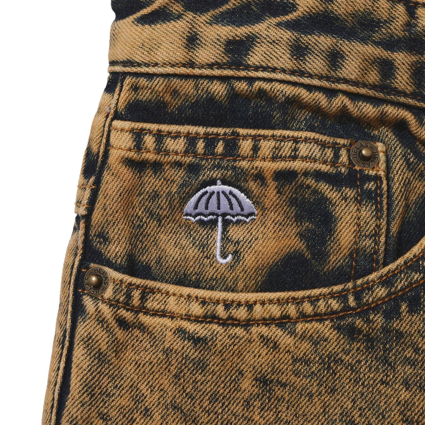 Helas Limited Carpenter Pants Washed Brown