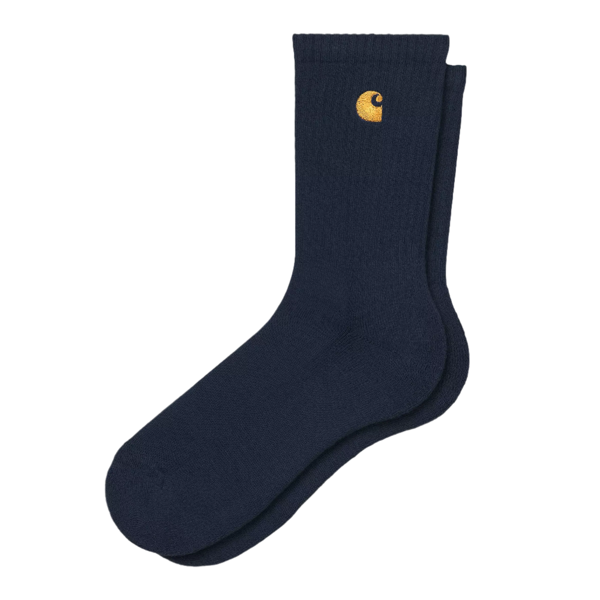 Carhartt WIP Chase Socks Knit Dark Navy / Gold - ARROW & BEAST