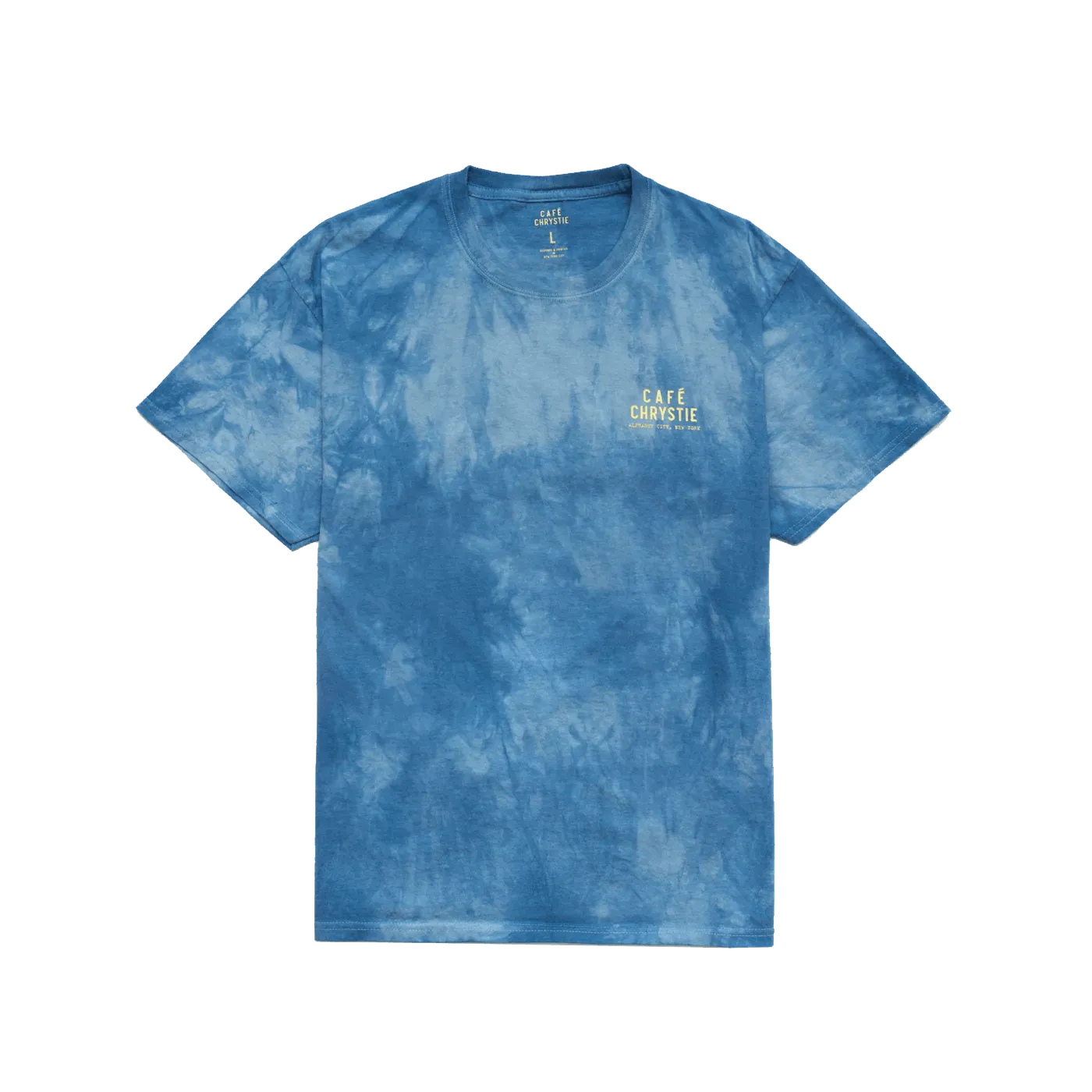 Chrystie NYC Cafe Chrystie Tee Indigo Dyed - ARROW & BEAST