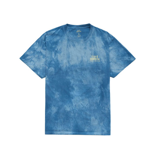 Chrystie NYC Cafe Chrystie Tee Indigo Dyed - ARROW & BEAST