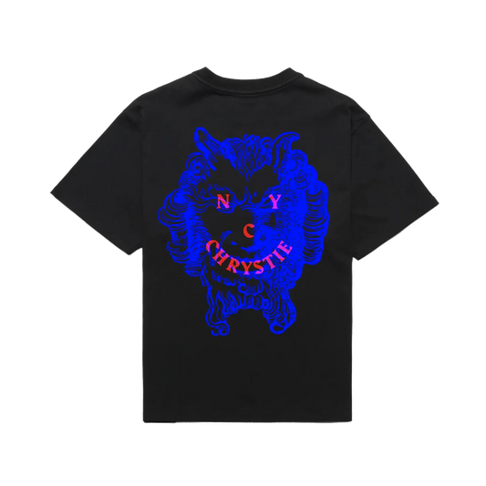 Chrystie NYC Demon Smile Logo Tee Black - ARROW & BEAST