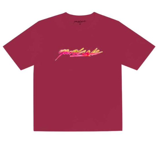 Yardsale XXX Script Spray T-Shirt (Red) Red