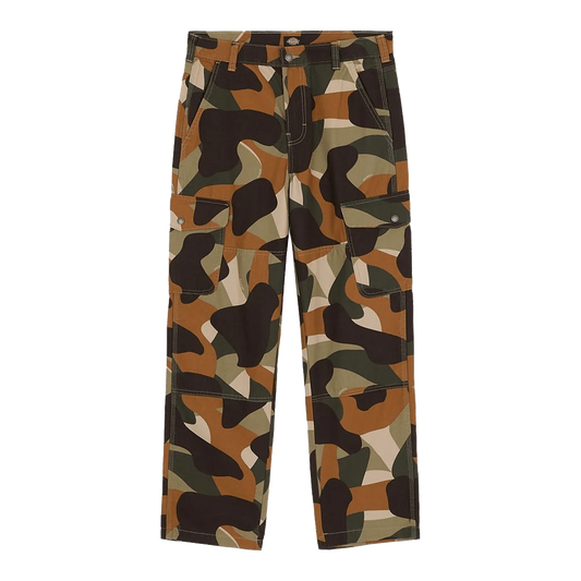 Dickies Duck Canvas Camo Cargo Pants Imperial Green - ARROW & BEAST