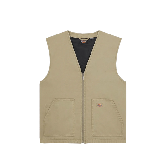 Dickies Duck Canvas Vest Desert Sand - ARROW & BEAST