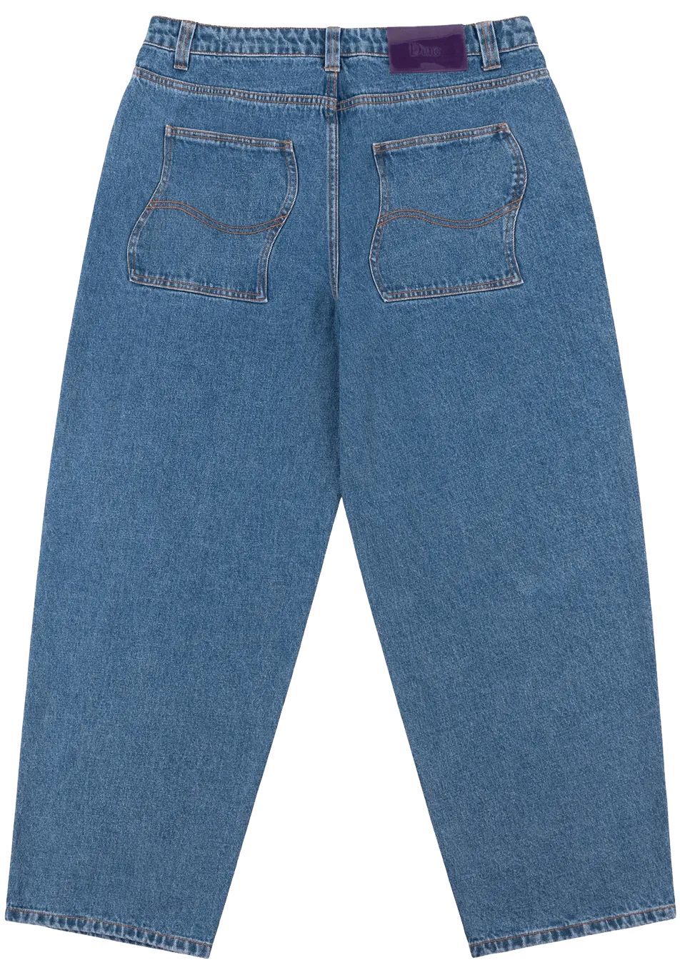 Dime MTL Classic Baggy Denim Pants Washed Indigo - ARROW & BEAST