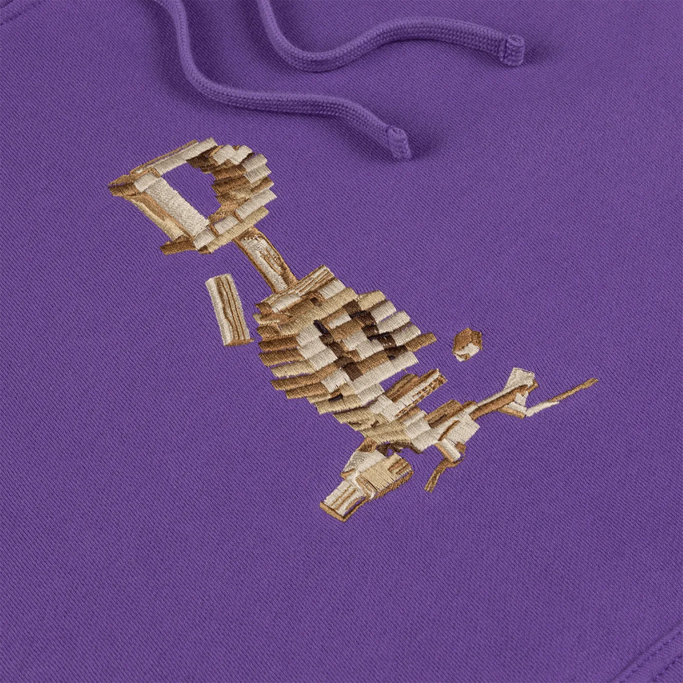 Dime MTL Blocks Hoodie Deep Purple - ARROW & BEAST