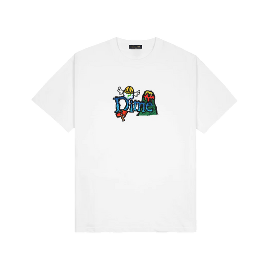 Dime MTL Classic Fuzzy Tee White