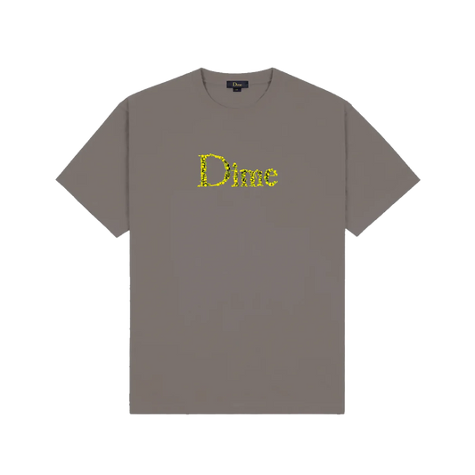 Dime MTL Classic Skull Tee Charcoal ONLINE ONLY - ARROW & BEAST
