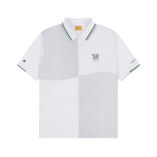 Dime MTL Court Polo White - ARROW & BEAST