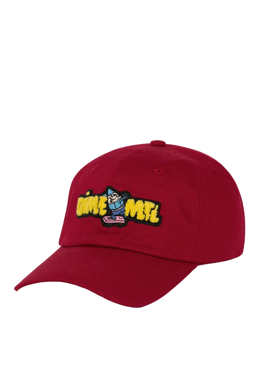 Dime MTL Crayon Chenille Low Pro Cap Red - ARROW & BEAST