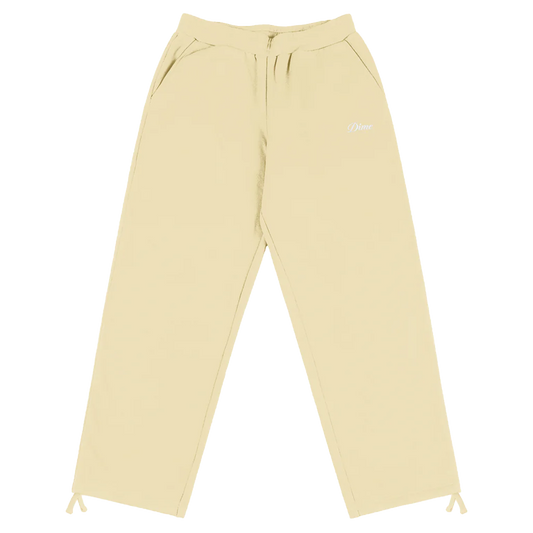 Dime MTL Cursive Small Logo Sweatpants Cloud Cream
