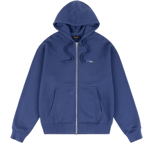 Dime MTL Friends Zip Hoodie Night Blue