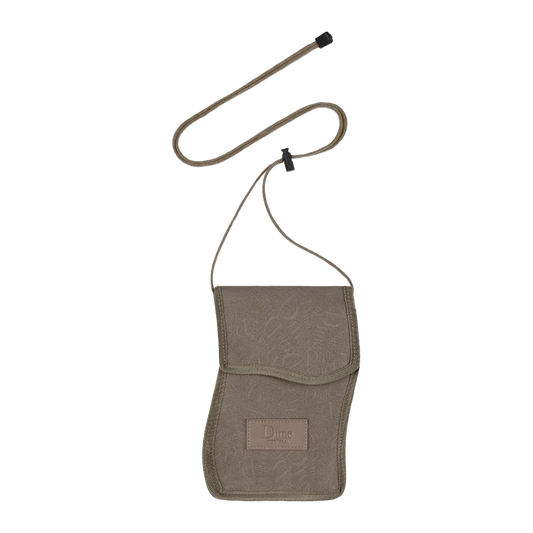 Dime MTL Haha Neck Pouch Light Brown - ARROW & BEAST