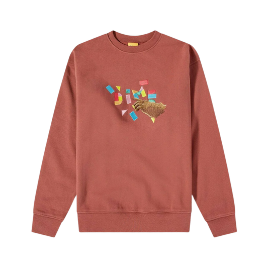 Dime MTL Koko Crewneck Burgundy