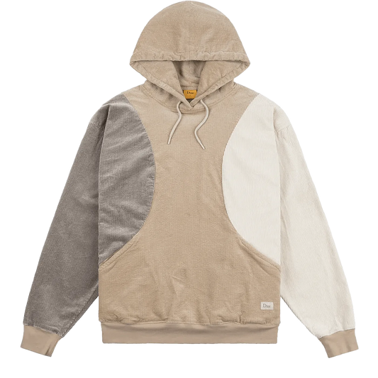 Dime MTL Wave Corduroy Hoodie Beige ONLINE ONLY - ARROW & BEAST