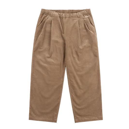 Dime MTL Pleated Corduroy Pants Light Brown - ARROW & BEAST